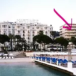 Luxury Beachfront Croisette Large Terrace Parking * Cannes