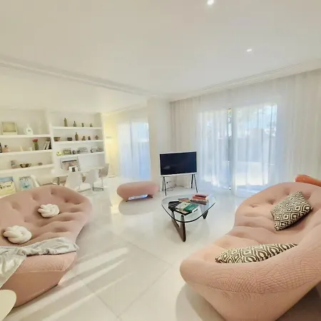 Amelie - Luxury Beachfront Croisette Large Terrace Parking *