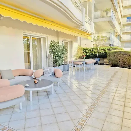 דירה Luxury Beachfront Croisette Large Terrace Parking קאן