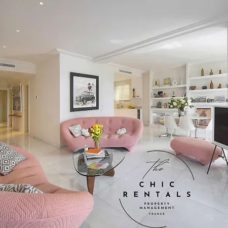 Amelie - Luxury Beachfront Croisette Large Terrace Parking Apartman