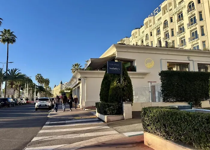 דירה Luxury Beachfront Croisette Large Terrace Parking *