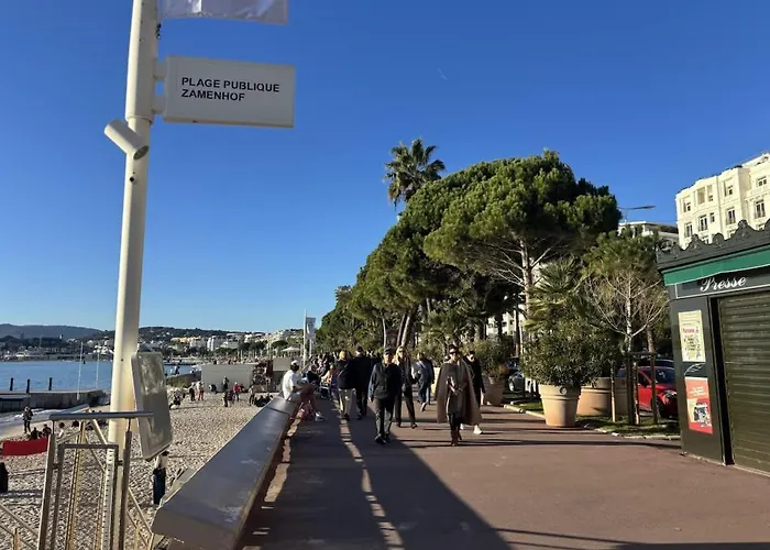 Appartamento Luxury Beachfront Croisette Large Terrace Parking Cannes