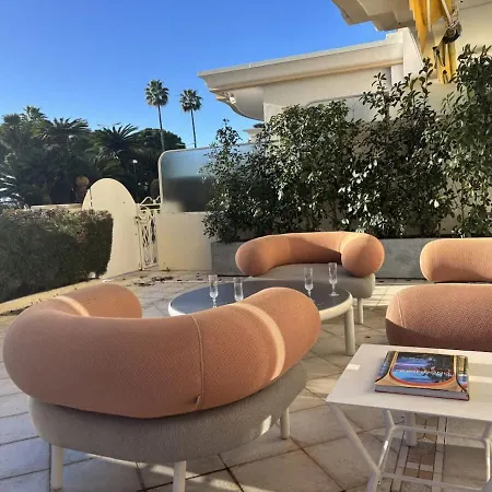 Apartment Luxury Beachfront Croisette Large Terrace Parking *