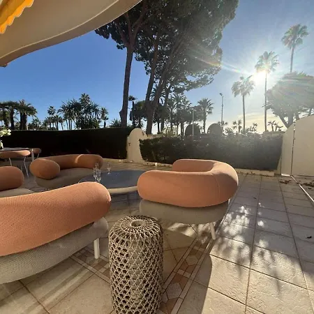 Luxury Beachfront Croisette Large Terrace Parking Apartman *