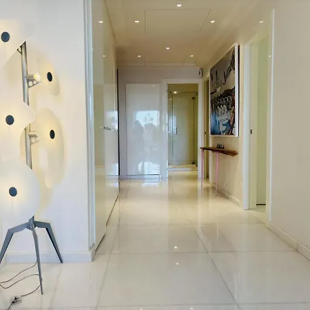 Luxury Beachfront Croisette Large Terrace Parking Apartment Cannes